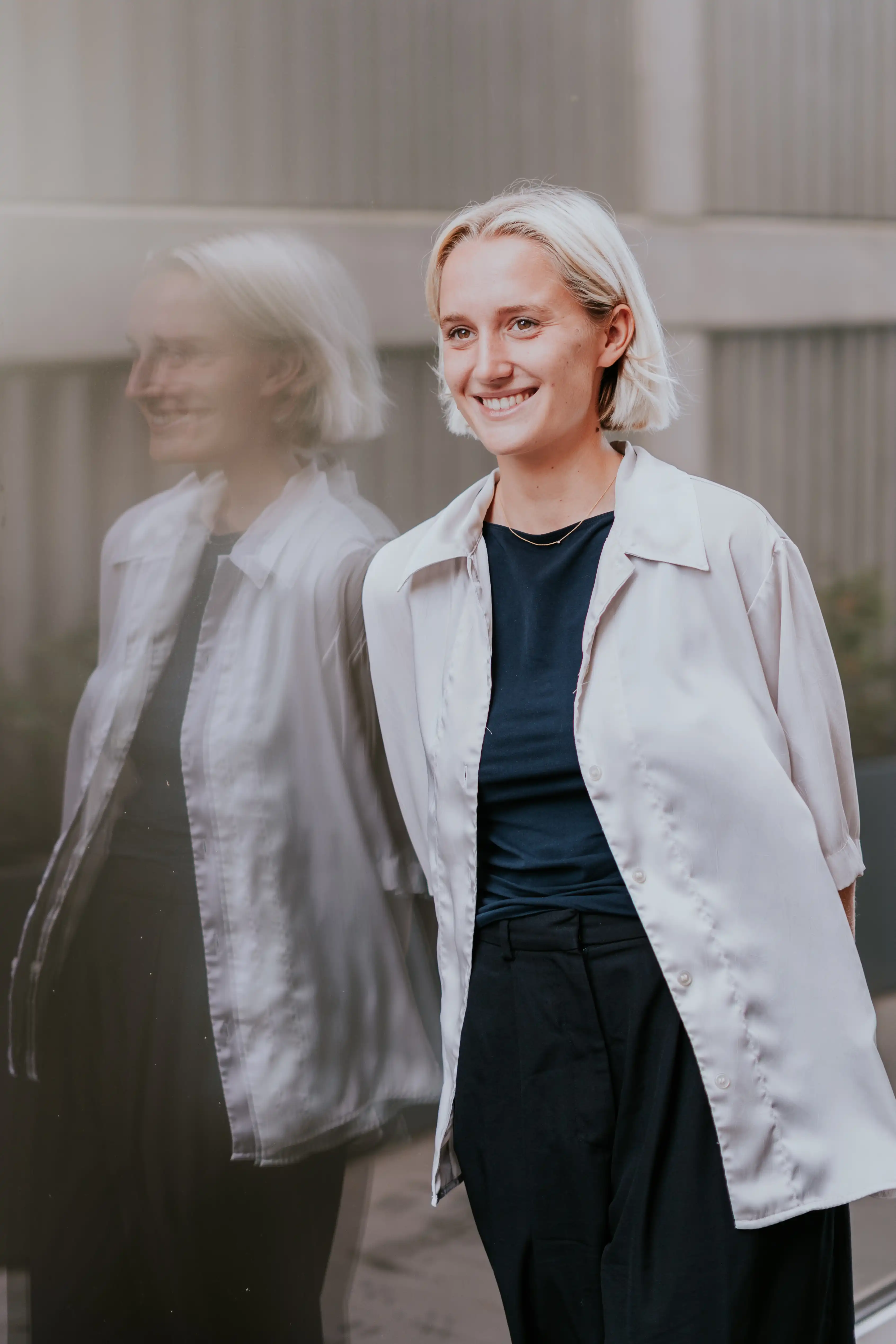 Een portret van Kaat Clinckemaillie